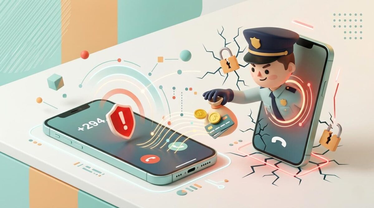 【危険】+294から始まる電話番号はどこから？いきなりニセ警察官が出る詐欺の手口と確実な対策
