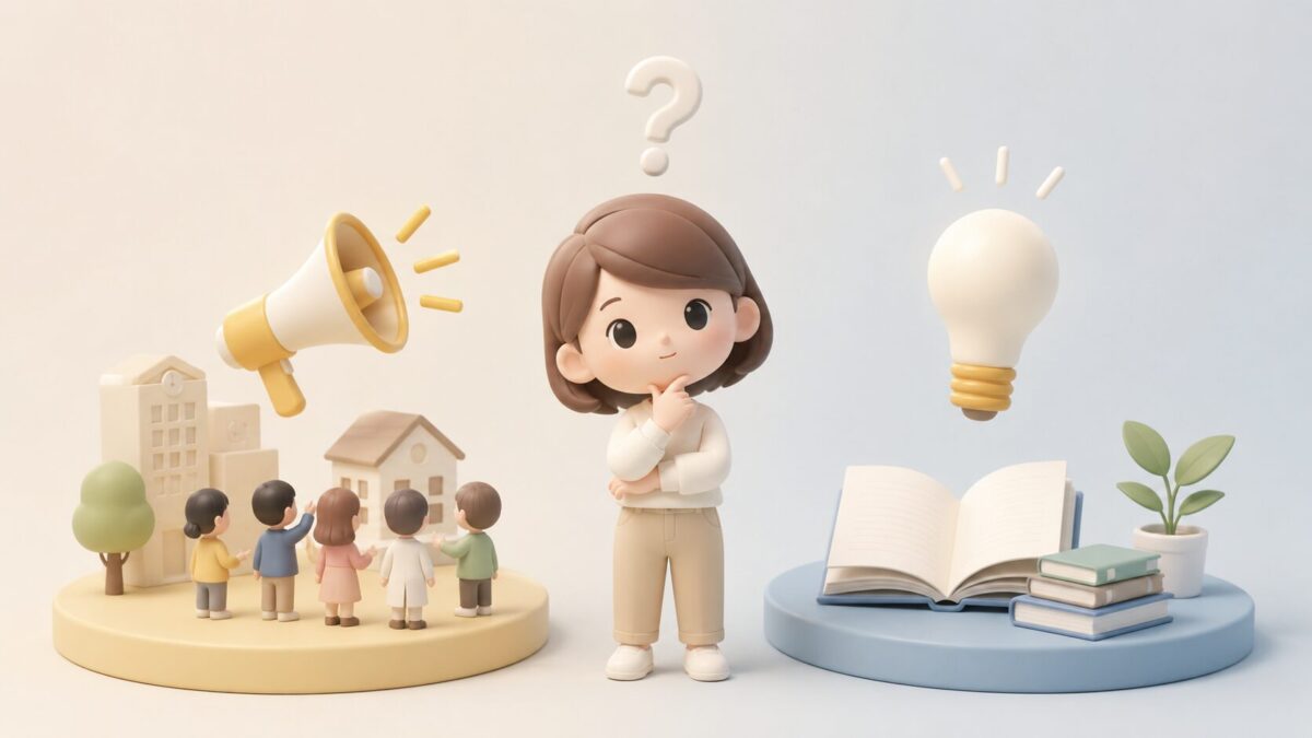 【例文あり】啓蒙活動と啓発活動の違いとは？正しい意味と使い分けを分かりやすく解説