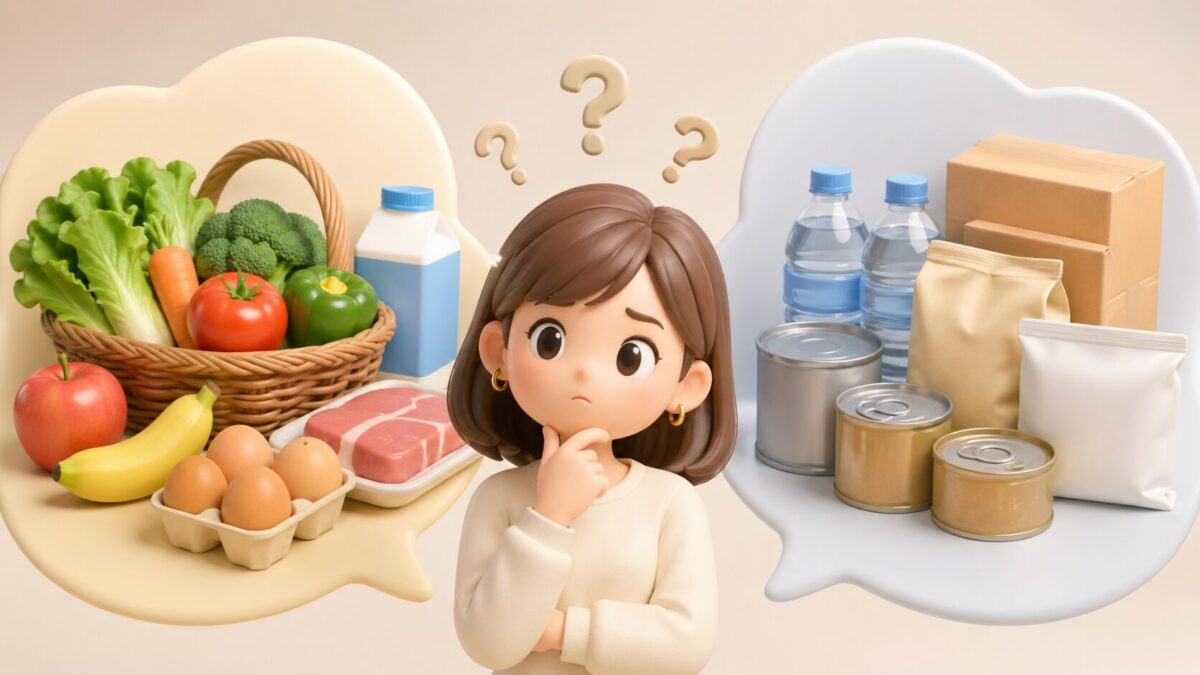【例文あり】「食料」と「食糧」の違いとは？意味や正しい使い分けを分かりやすく解説