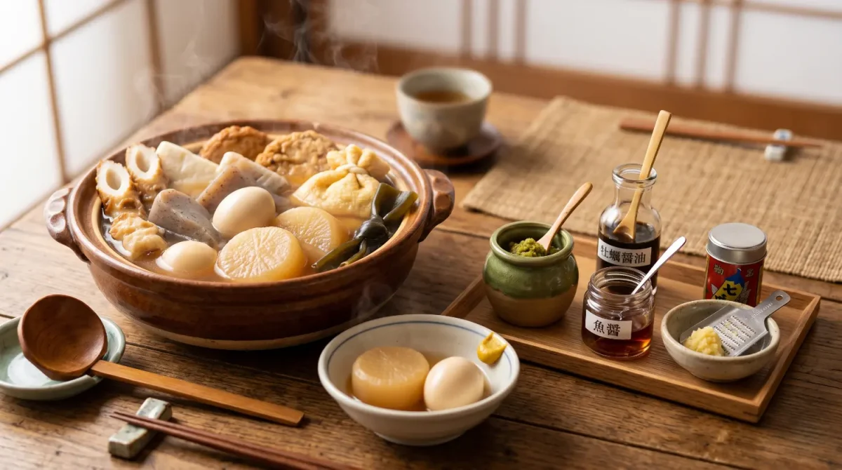 おでんの味が決まらない・まとまらない時の救世主！一瞬で美味しくなるチョイ足し調味料5選