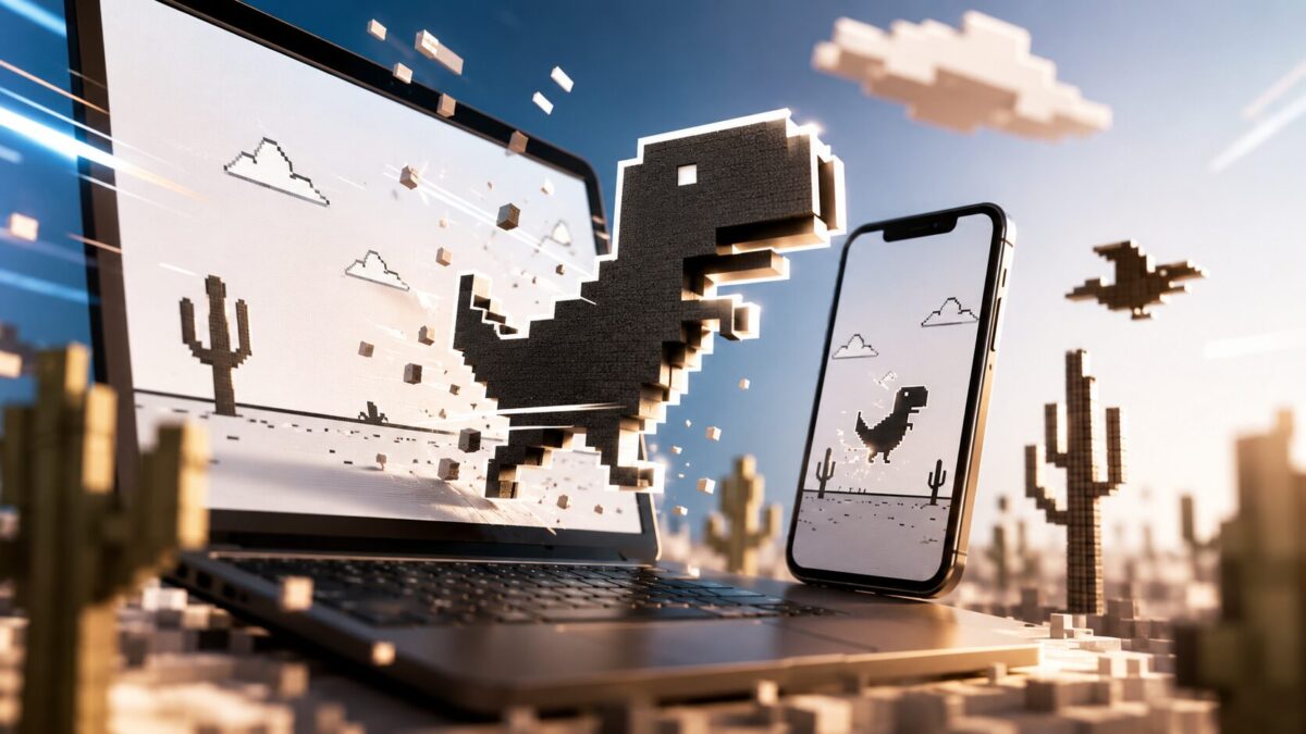 Google恐竜ゲームのやり方・隠しコマンド完全ガイド!PC&スマホ対応
