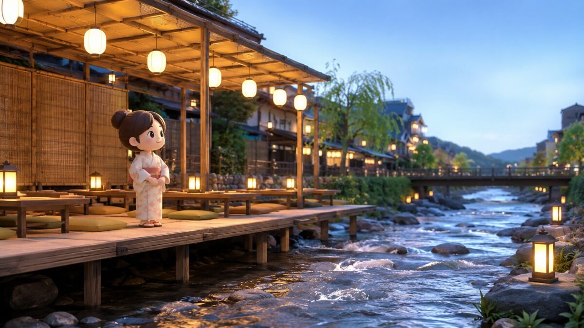 京都の夏の風物詩「川床」とは?意味や正しい読み方、用途やエリアごとの違いを徹底解説