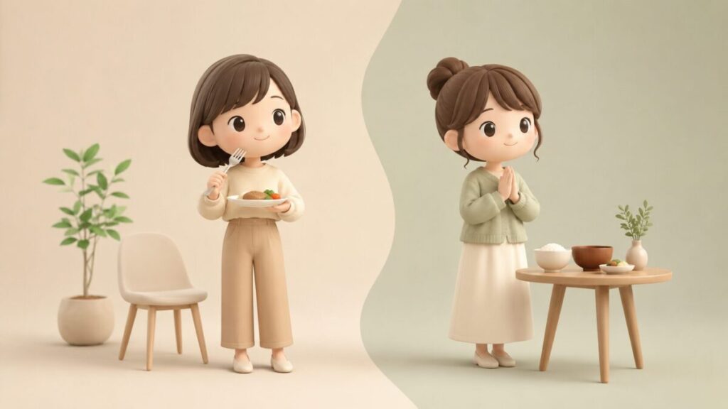 「召し上がる」と「いただく」の違いは?意味・使い分け・例文を分かりやすく解説 | サクッと解説