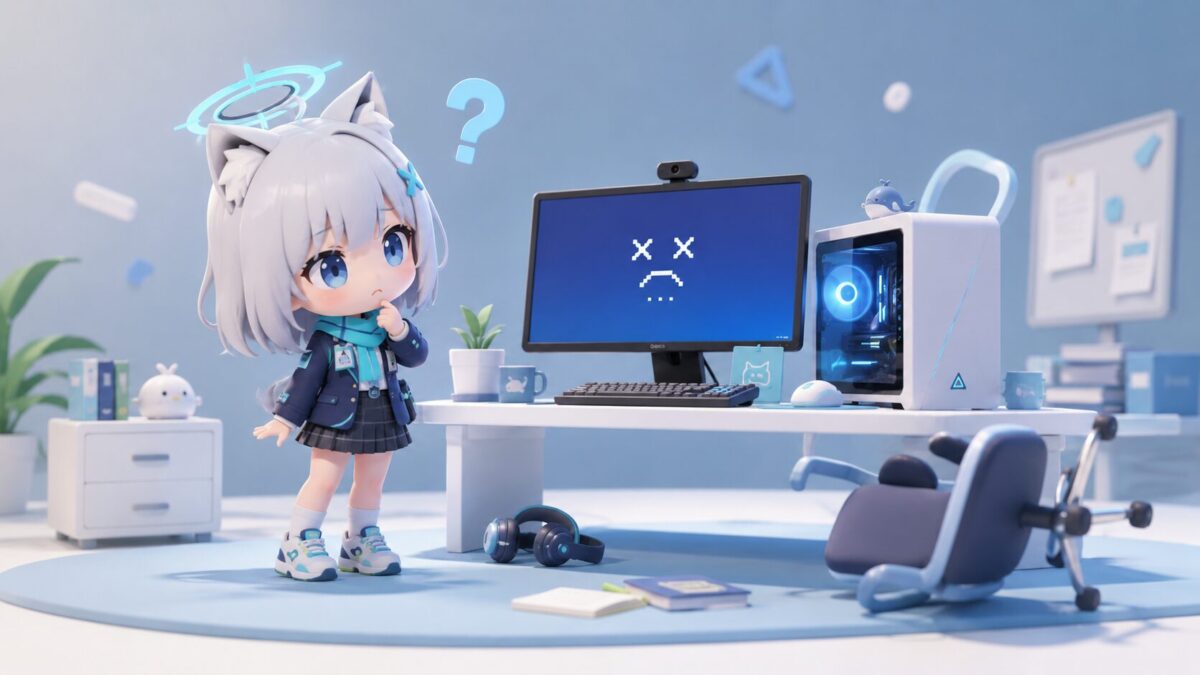 ブルアカがPCで起動しない・落ちる!原因と11の対処法を完全解説