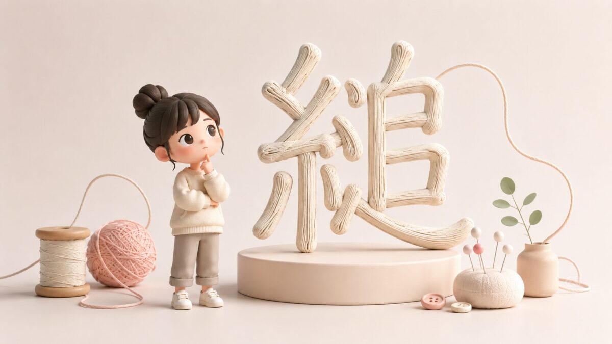 糸へんに追う漢字「縋」の読み方や意味は？成り立ちや使い方・類語も解説