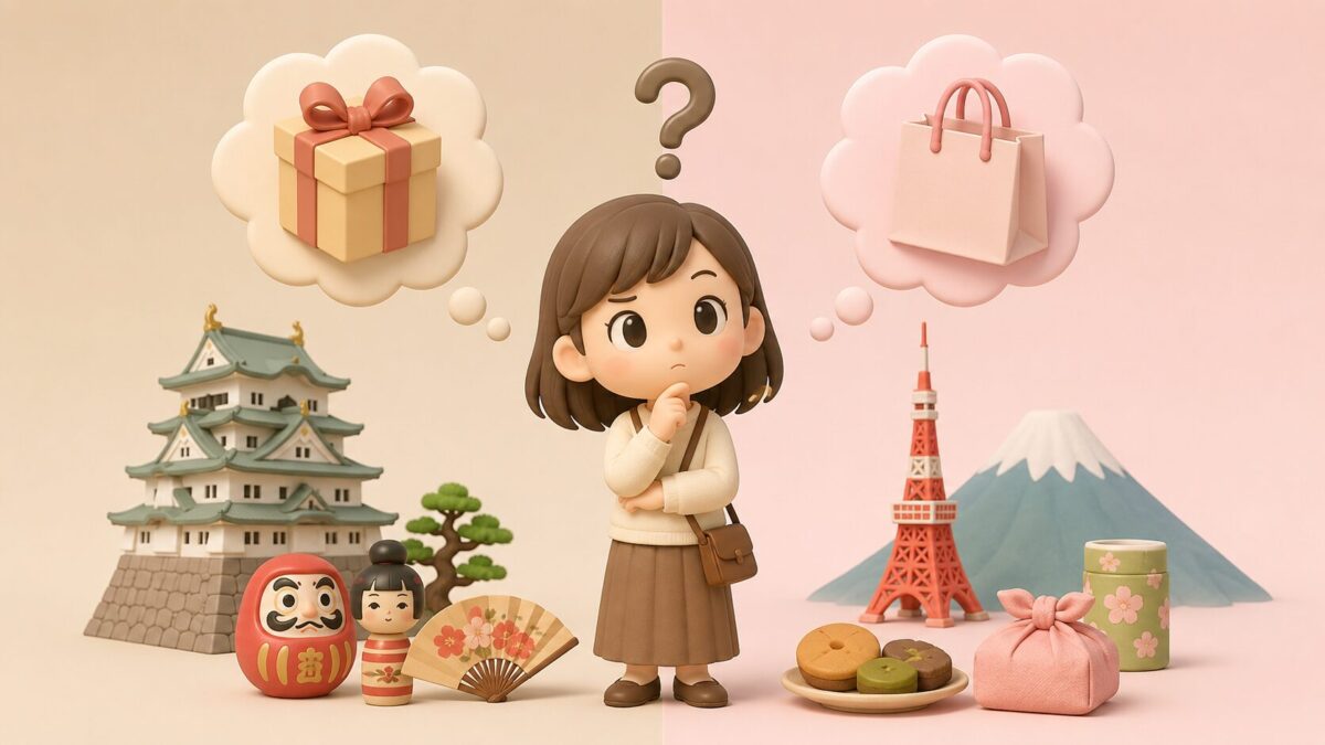 「おみやげ」と「おみあげ」正しい読み方はどっち?語源や言い間違いの理由を徹底解説