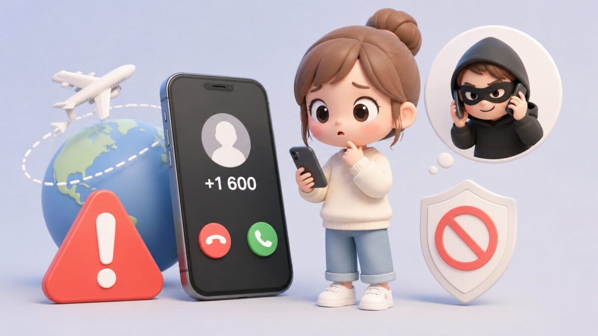 【注意】「+1 600」から始まる電話番号からの着信は詐欺?国際電話の対処法を徹底解説