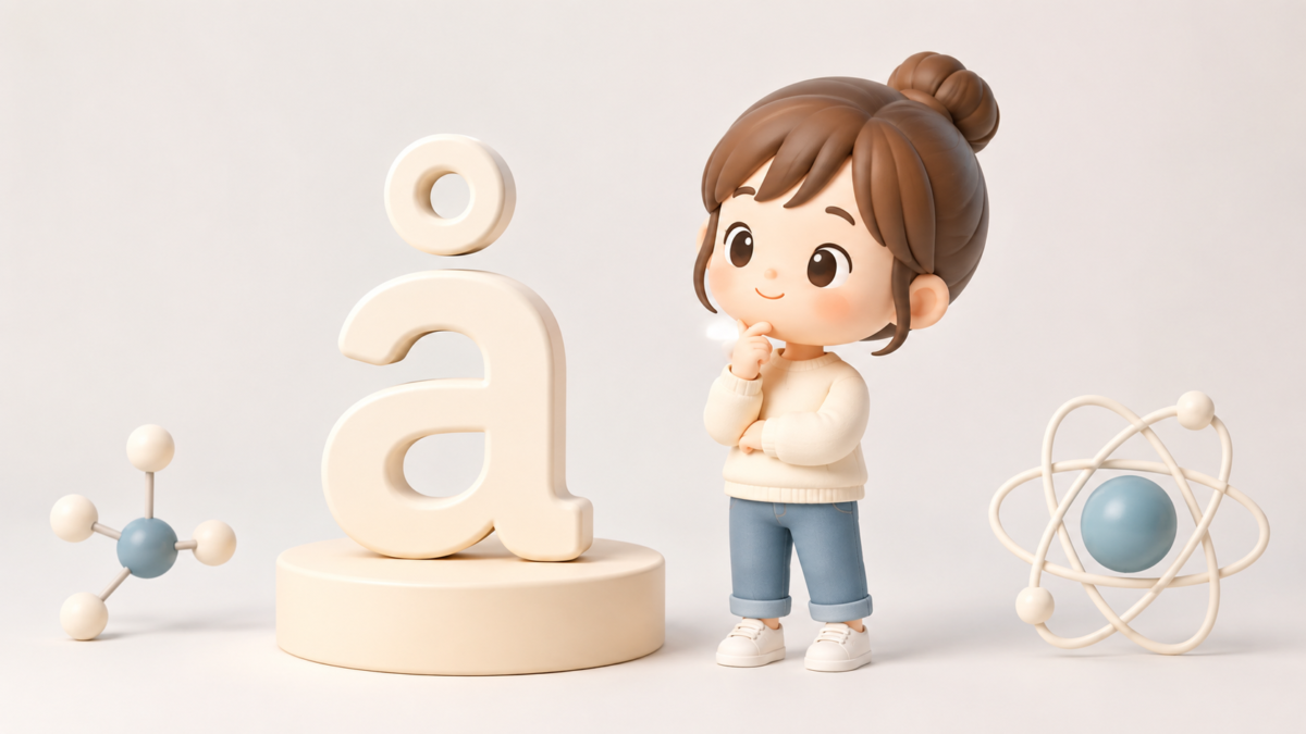 「aの上に丸（Å/å）」の出し方・入力方法！読み方やオングストローム記号の意味も解説