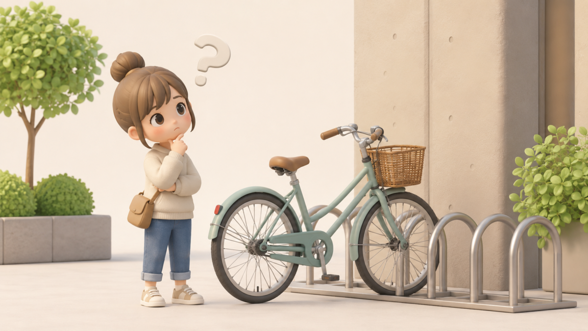 「自転車をとめる」漢字の正解は？止める・停める・留めるの違いと使い分け