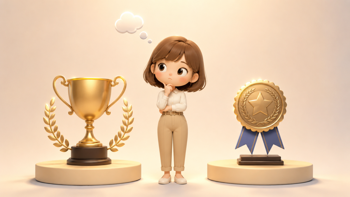 優秀賞と優良賞の違いとは?順位や選考基準をわかりやすく徹底解説!