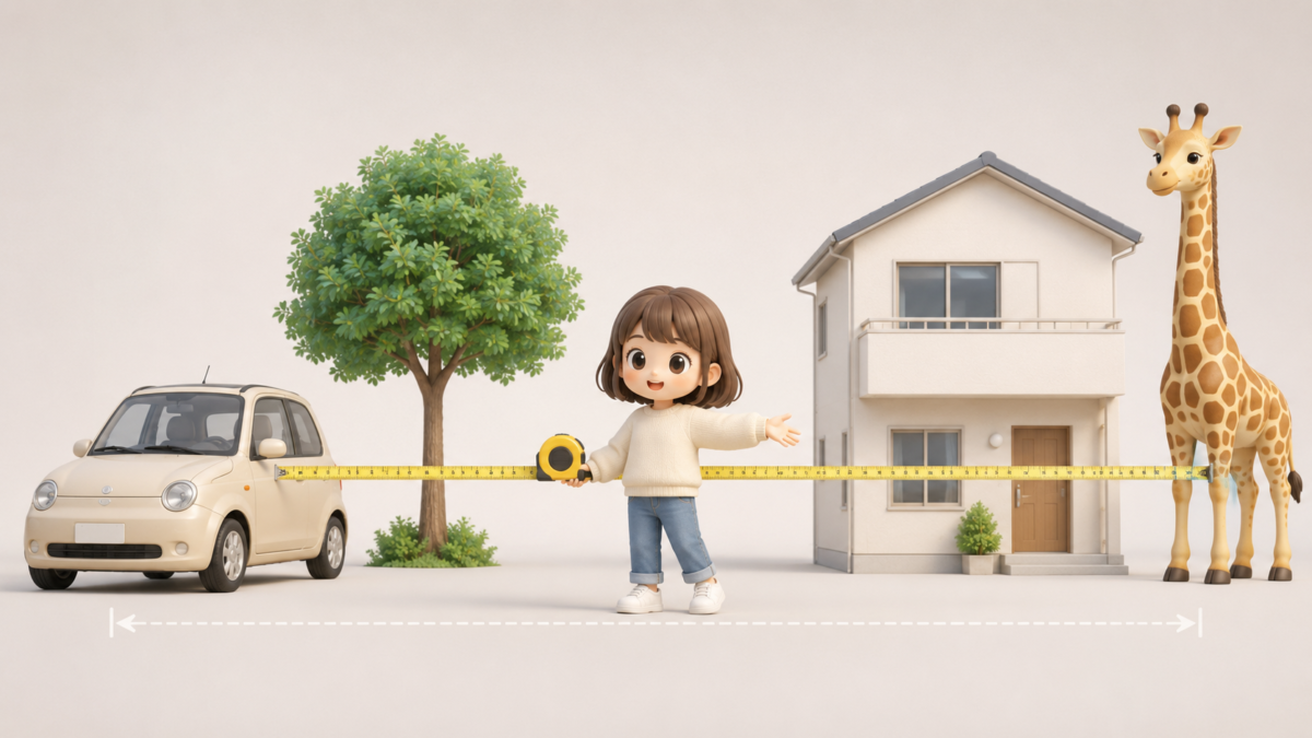 5メートルはどのくらい？長さ・高さ・距離感を身近な例で分かりやすく解説