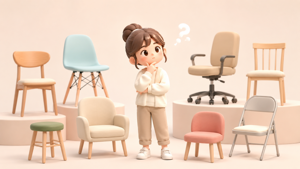 椅子の数え方は「脚」だけじゃない？種類別の単位と正しい使い分けを徹底解説！