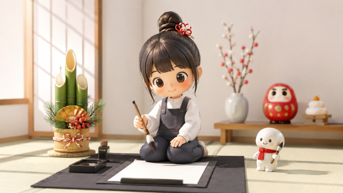 【年代別】書き初めにおすすめの四字熟語一覧まとめ！小学生・中学生に人気の新年の抱負・目標