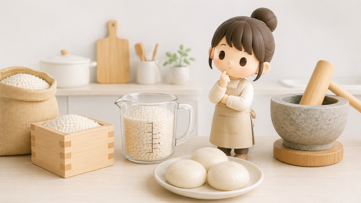 もち米1キロは何合？換算・水加減・作れるお餅の個数まで徹底解説