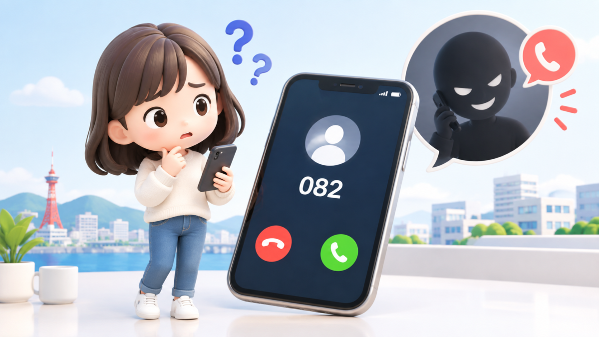 「082」からの着信は迷惑電話？市外局番の正体と見分け方・対処法を徹底解説