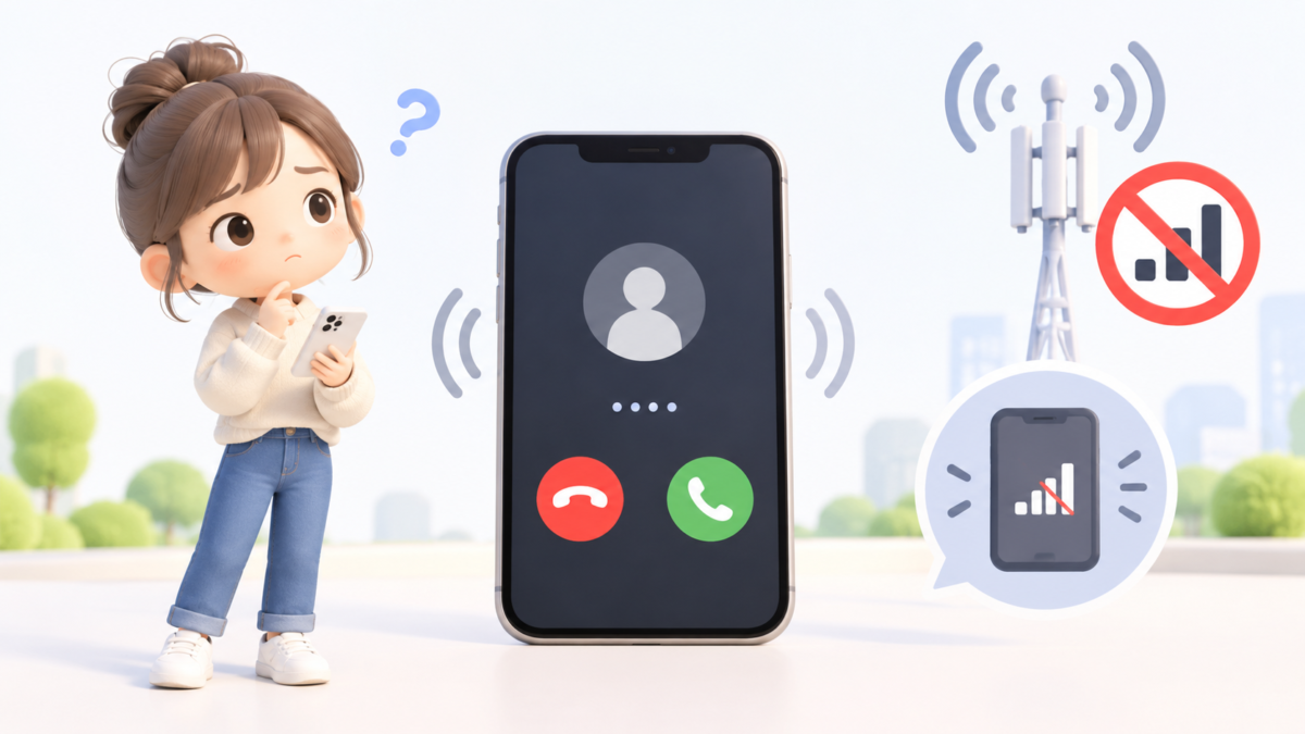 ドコモで「電源が入っていないか電波の届かない場所にいます」は着信拒否？アナウンスの意味や違いと設定方法