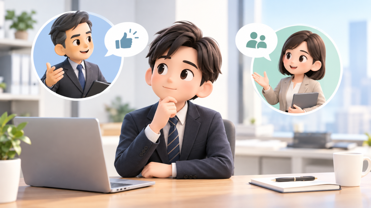 【例文付き】「良いと思います」は失礼？ビジネスでの言い換え表現を上司・同僚別に解説