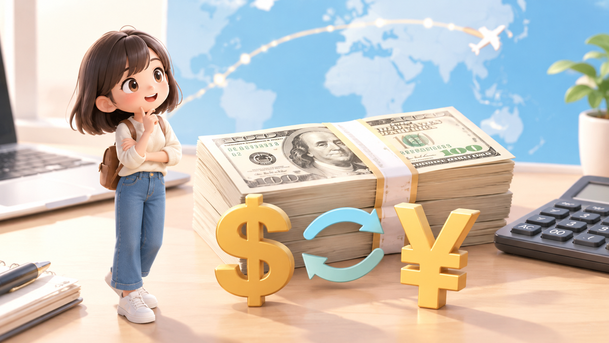 10万ドルは日本円でいくら？為替レート別の換算金額と手数料・税金を解説