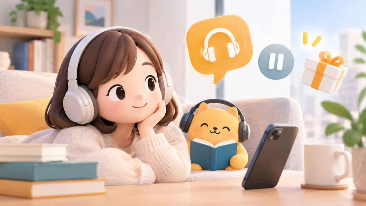 Audible（オーディブル）の休会方法と休会中に使える特典
