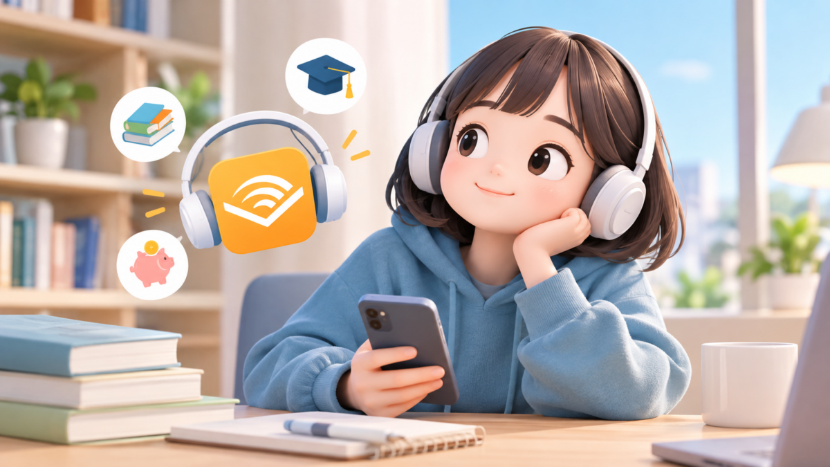 Audible（オーディブル）に学割はある？学生が安く使う5つの方法