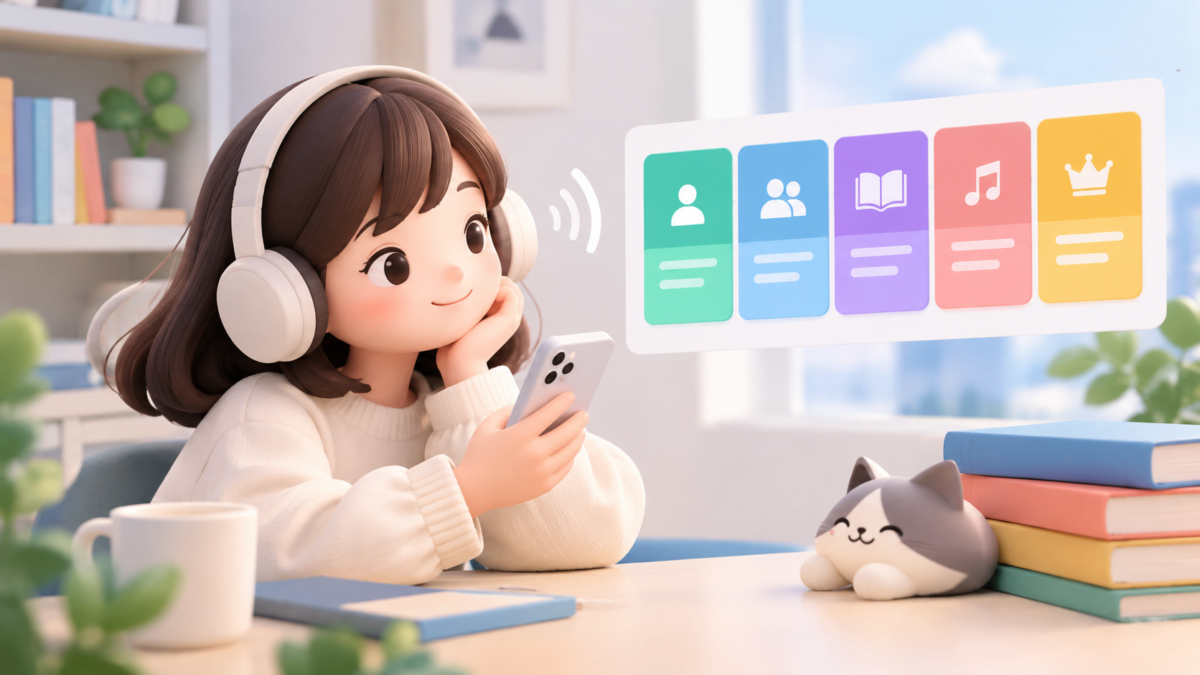 audiobook.jpの料金プラン一覧｜全5種類の比較と7つの注意点