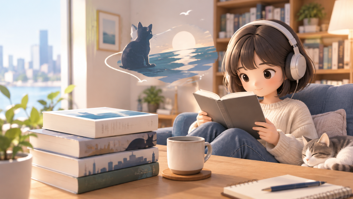 村上春樹の小説を読む順番は?読みやすいおすすめ作品とAudible